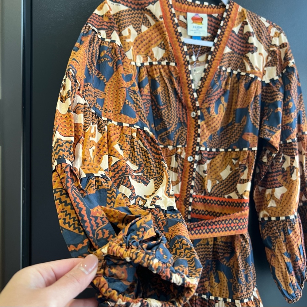 FARM Rio Multicolor Mini Dress - Picture 9 of 14